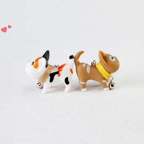 Cute Cartoon Cat Keychain
