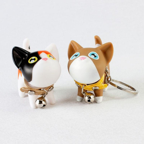 Cute Cartoon Cat Keychain