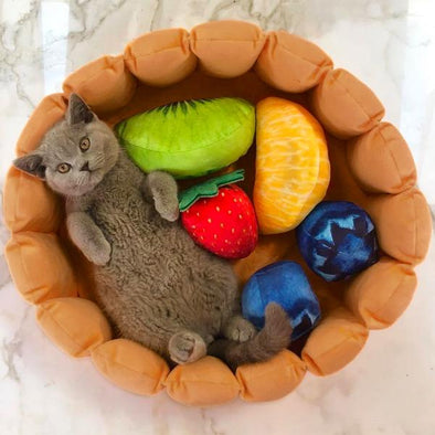 Fruit Tart Cat Bed