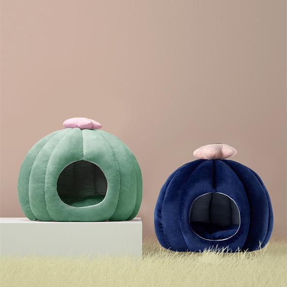 Contrast Color Cactus Shaped Cat House