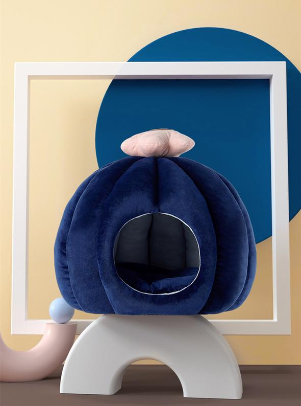 Contrast Color Cactus Shaped Cat House