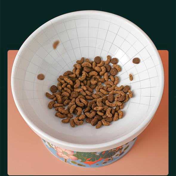 Naughty Cat Ceramic Pet Bowls