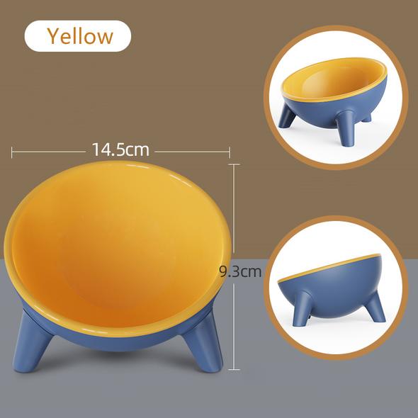 Contrasting Color Resin Pet Bowl