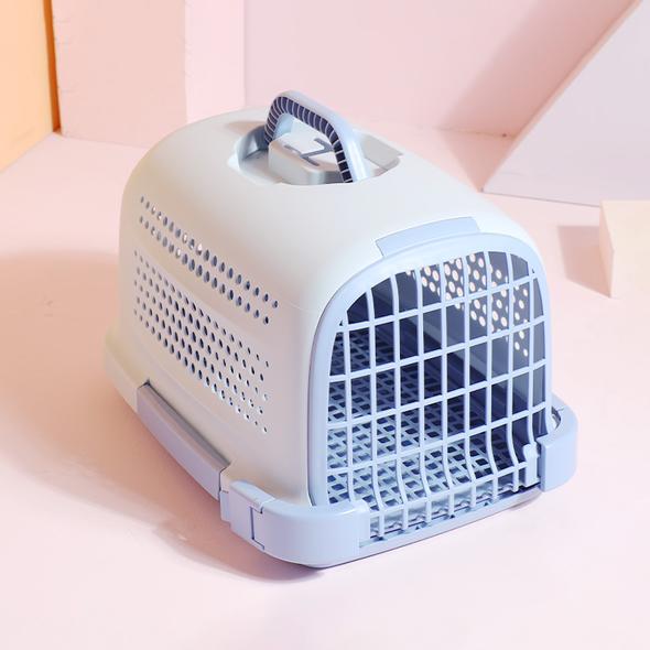 Double Door Portable Cat Cage Carrier
