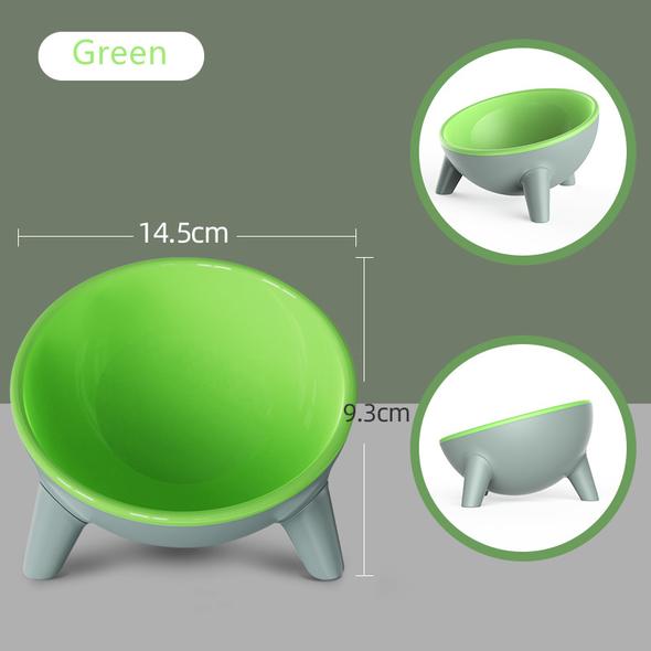 Contrasting Color Resin Pet Bowl