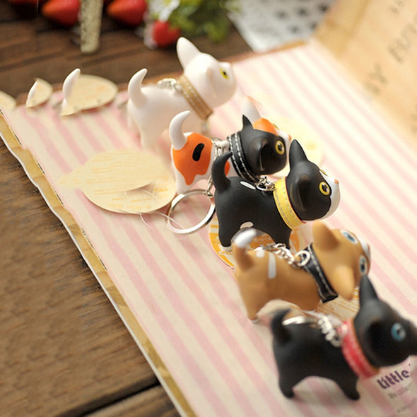 Cute Cartoon Cat Keychain