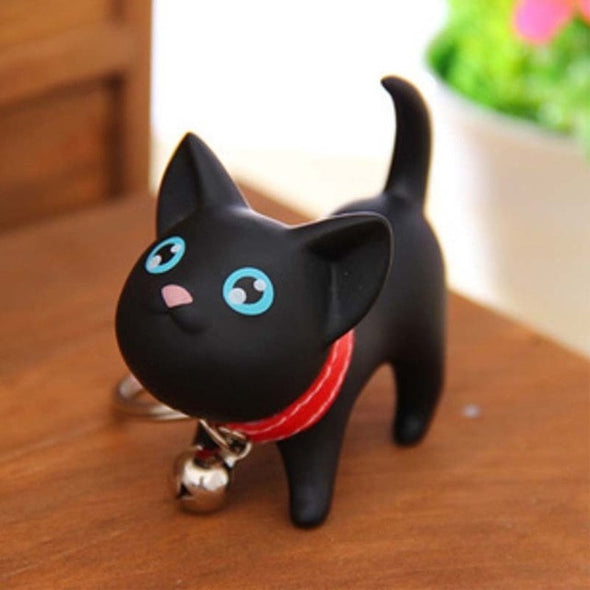 Cute Cartoon Cat Keychain