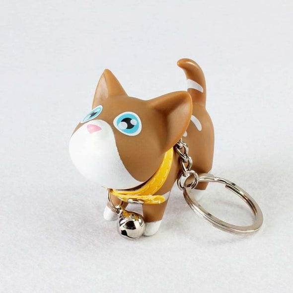 Cute Cartoon Cat Keychain